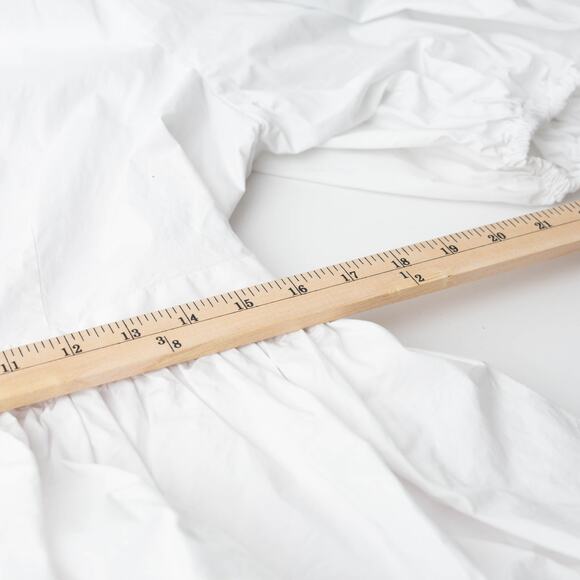 ROTATE Birger Christensen Puff Sleeve Bubble Top - Picture 10 of 14